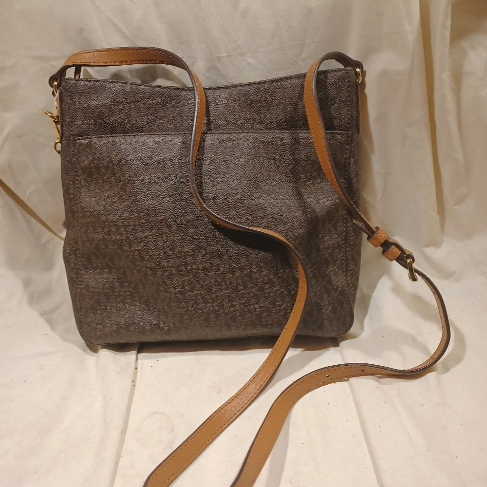 Michael Kors Brown Crossbody Bag - Picture 6 of 9